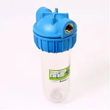 Колба фильтра 10" Atlas Filtri Plus S 3/4" 3P с дренажным краном, BX (без ключа и кронштейна)