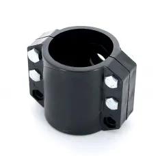 Врезка монтажная Unidelta зажим-В 63 x 3/4" 4 болта, для труб ПНД полипропилен PP-B