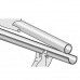 Желоб фиксирующий RAUTITAN для труб REHAU 25 мм