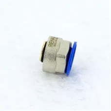 Соединитель обжим-В никелированный для трубы RAUTITAN flex/pink REHAU 16х2.2 ЕК