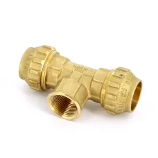 Тройник обжим-В TIEMME 25х3/4"х25