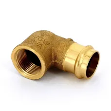 Угол пресс-В IBP 22 х 3/4" бронза