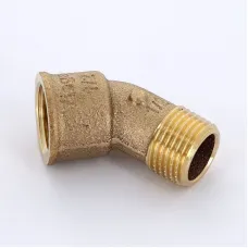 Угол 45" НВ 1/2" бронза