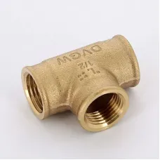 Тройник В 1/2" бронза