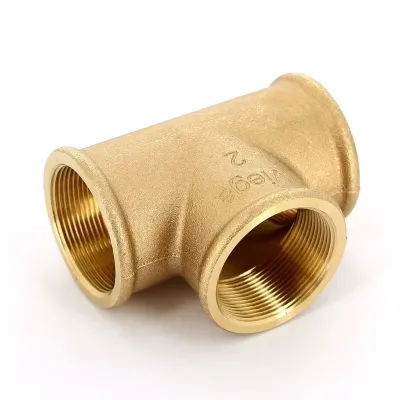 Тройник В 2" x 2" x 2" бронза