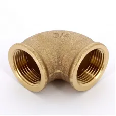 Угол В 3/4" бронза