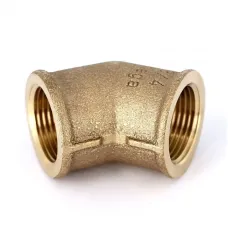 Угол 45" ВВ 3/4" бронза