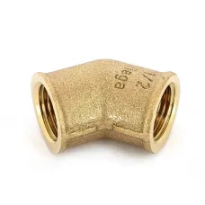 Угол 45" ВВ 1/2" бронза