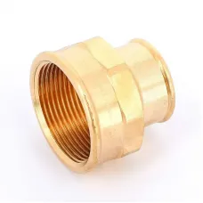 Муфта ВВ 1"1/2 x 1" бронза