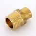 Ниппель НН 1/2" x 3/8" бронза