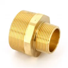 Ниппель НН 1" х 1/2" бронза