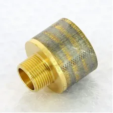 Переходник круглый НВ 3/4" x 11/4" бронза