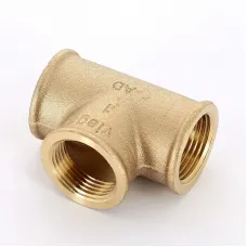 Тройник В 1" x 1" x 1"  бронза