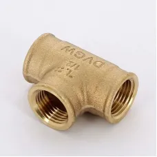 Тройник В 1/2" бронза