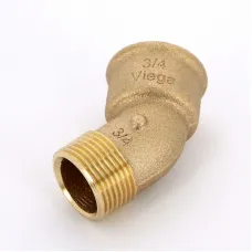 Угол 45" НВ 3/4" бронза