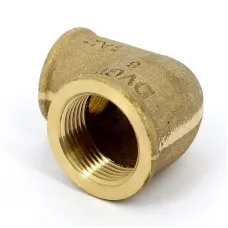 Угол ВВ 3/4" x 1/2" бронза