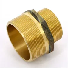 Ниппель НН 2"1/2 х 2" бронза