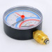 Термоманометр радиальный с клапаном для монтажа/демонтажа EMMETI 4бар 120 град.C
