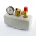 Группа безопасности котла KSG 30 ISO стальная с теплоизоляцией WATTS Ind 1" 3 бар 50 кВт