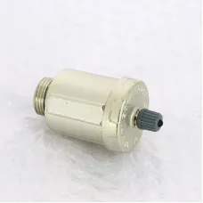 Воздухоотводчик автоматический Н 1/2" UNI-FITT с нижним подключением с O-RING и верхним выпуском никелированный Воздухоотводчик автоматический Н 1/2" UNI-FITT с нижним подключением с O-RING и верхним выпуском никелированный