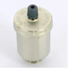 Воздухоотводчик автоматический Н 1/2" UNI-FITT с нижним подключением с O-RING и верхним выпуском никелированный Воздухоотводчик автоматический Н 1/2" UNI-FITT с нижним подключением с O-RING и верхним выпуском никелированный