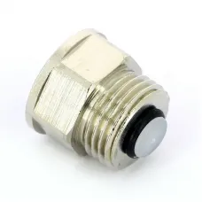 Клапан для монтажа/демонтажа вохдухоотводчика никелированный ITAP 1/2"х1/2"