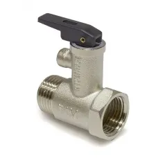 Предохранительный клапан для бойлера 1/2" TIM BL5812 (7 бар) с ручкой сброса