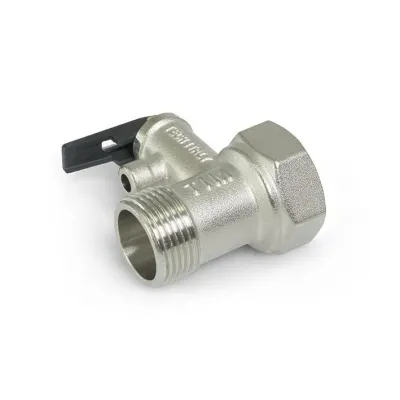 Предохранительный клапан для бойлера 1/2" TIM BL5812 (7 бар) с ручкой сброса