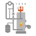 Группа безопасности котла "Классик" TIM JH-1025-3