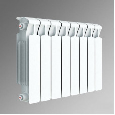 Радиатор биметаллический Rifar Monolit 350/100 10 секций нижнее правое подключение
