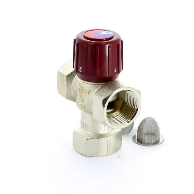 Термосмеситель AQUAMIX WATTS Ind 61C для ГВС 1"В диапазон регулирования 32-50˚C