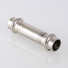 Фитинг из нержавеющей стали – муфта надвижная, VTi.904.I.001515, 15 х 15 мм