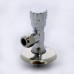 Вентиль для смесителей с соединителем для медной трубки хромированный ITAP 10х1/2"