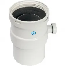 Stout SCA-0080-020137 элемент дымохода вертикальный Ø80 п/м с патрубком для отвода конденсата Stout SCA-0080-020137 элемент дымохода вертикальный Ø80 п/м с патрубком для отвода конденсата