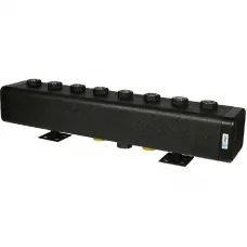 Stout SDG-0016-005004 Стальной распределительный коллектор 4 отопительных контура. В теплоизоляции DN 32