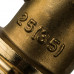 Stout SFA-0009-002534 Угольник настенный с креплением 25xRp 3/4" для труб из сшитого полиэтилена аксиальный