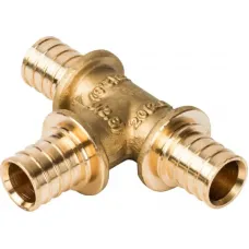 Stout SFA-0013-000020 Тройник равнопроходный 20x20x20 для труб из сшитого полиэтилена аксиальный  
