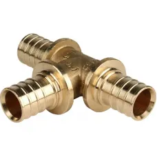 Stout SFA-0013-000025 Тройник равнопроходный 25x25x25 для труб из сшитого полиэтилена аксиальный  