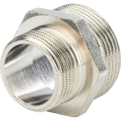 Stout SFT-0004-001141 Ниппель переходной наружная резьба никелированный 1 1/4"X1"