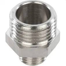 Stout SFT-0004-001418 Ниппель переходной наружная резьба никелированный 1/4"X1/8" Stout SFT-0004-001418 Ниппель переходной наружная резьба никелированный 1/4"X1/8"
