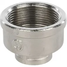 Stout SFT-0006-011234 Муфта переходная внутренняя резьба никелированная 1 1/2"X3/4" Stout SFT-0006-011234 Муфта переходная внутренняя резьба никелированная 1 1/2"X3/4"
