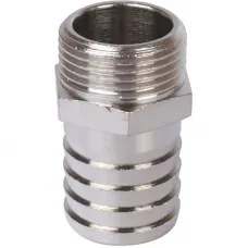 Stout SFT-0067-003425 Штуцер наружная резьба никелированный 3/4"x25 Stout SFT-0067-003425 Штуцер наружная резьба никелированный 3/4"x25