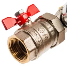 Stout SMB 0473 000010 Коллектор из латуни с расходомерами 1"/3/4"x10