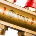 Stout SMB 0473 000010 Коллектор из латуни с расходомерами 1"/3/4"x10