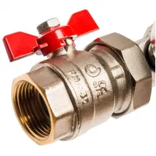 Stout SMB 0473 000012 Коллектор из латуни с расходомерами 1"/3/4"x12