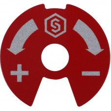 Stout SMB 6801 000610 Синий-красный диск для распределительных коллекторов