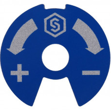 Stout SMB 6801 000610 Синий-красный диск для распределительных коллекторов