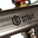 Stout SMS 0922 000008 Коллектор из нержавеющей стали без расходомеров 1"/3/4"x8