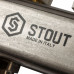 Stout SMS 0922 000010 Коллектор из нержавеющей стали без расходомеров 1"/3/4"x10