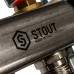 Stout SMS 0922 000011 Коллектор из нержавеющей стали без расходомеров 1"/3/4"x11